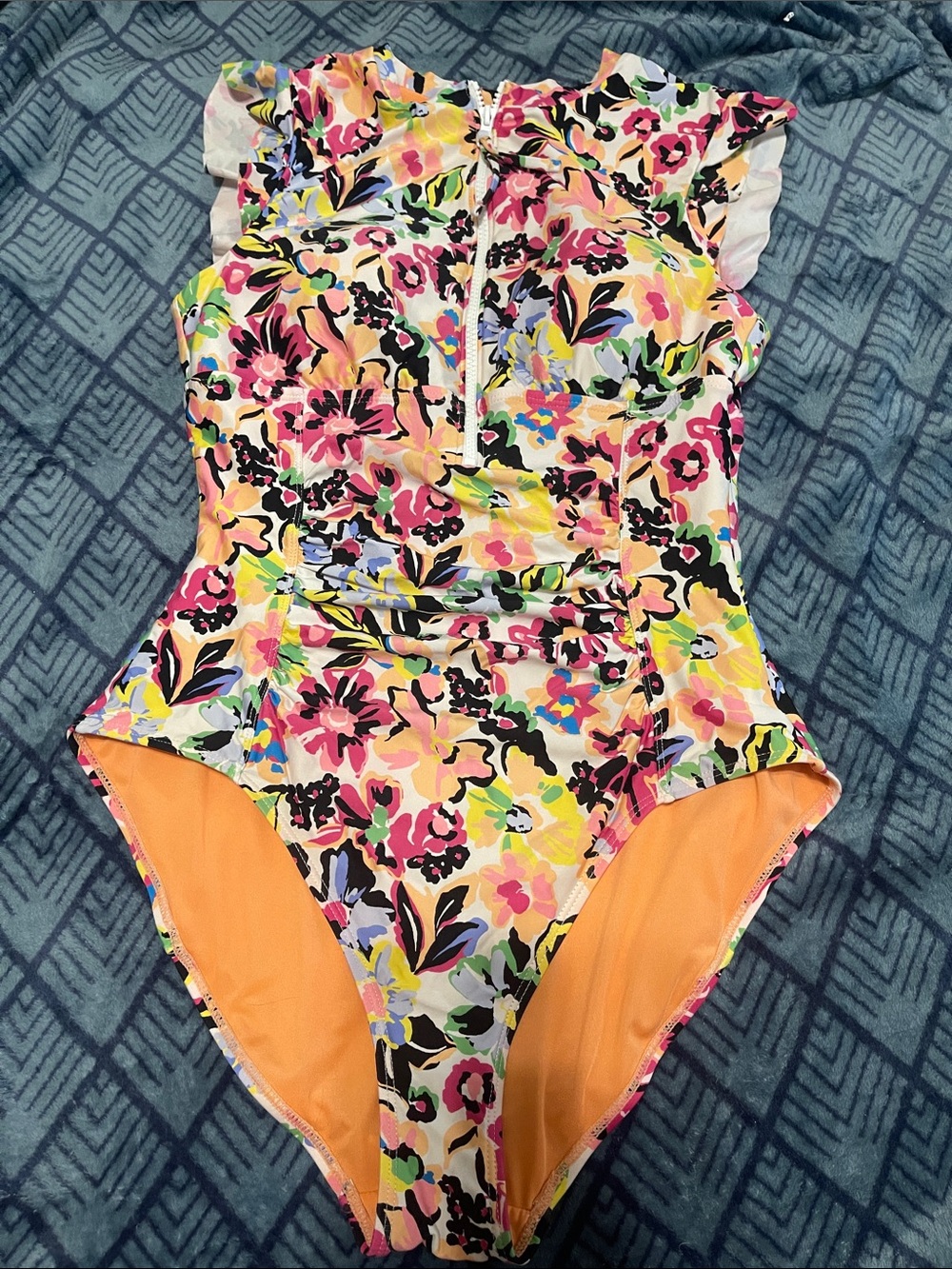 Anne Cole One-Piece Swimsuit in Multi-Color